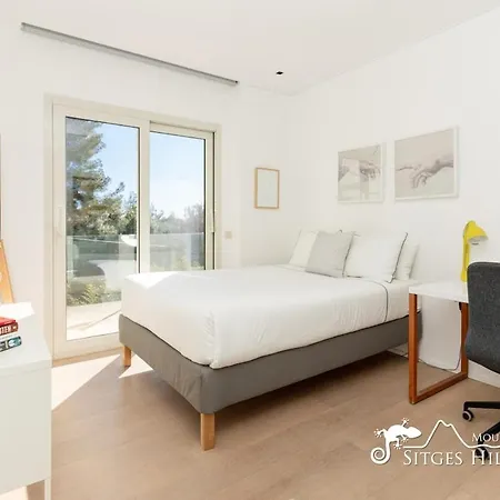 Modern La Cascade In With Sea View And Private Pool Villa Sitges