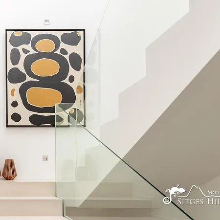 Modern La Cascade In With Sea View And Private Pool Villa Sitges