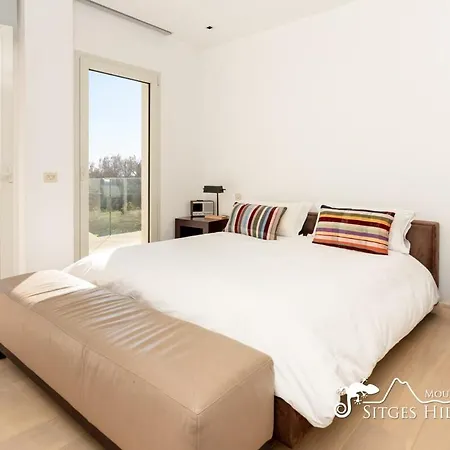 Modern La Cascade In With Sea View And Private Pool Villa Sitges